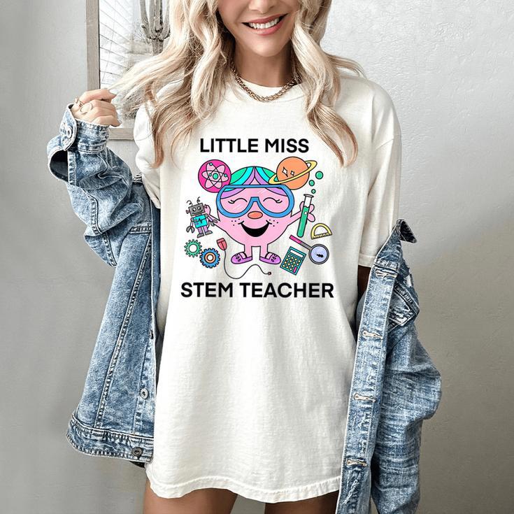 Little Miss Stem Teacher Women's Comfort Colors T-Shirt Little Miss Stem Teacher Women's Comfort Colors T-Shirt