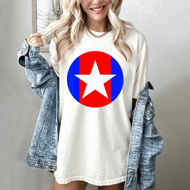 Nerdy Captain Sweatpants Retro Comic Book Fan Teacher Women's Comfort Colors T-Shirt