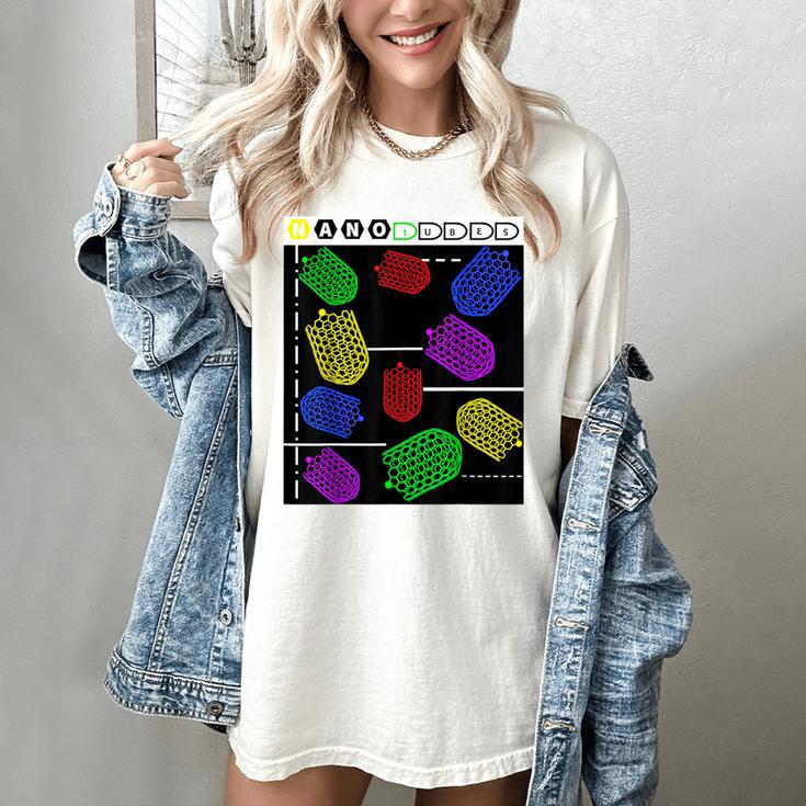 Nerdy Forms Nanotubes Chemistry Teacher Geek Women's Comfort Colors T-Shirt