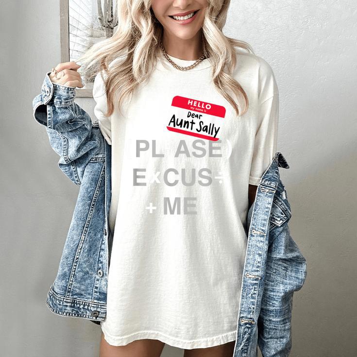 PEMDAS Math Teacher Halloween Costume Women's Comfort Colors T-Shirt PEMDAS Math Teacher Halloween Costume Women's Comfort Colors T-Shirt