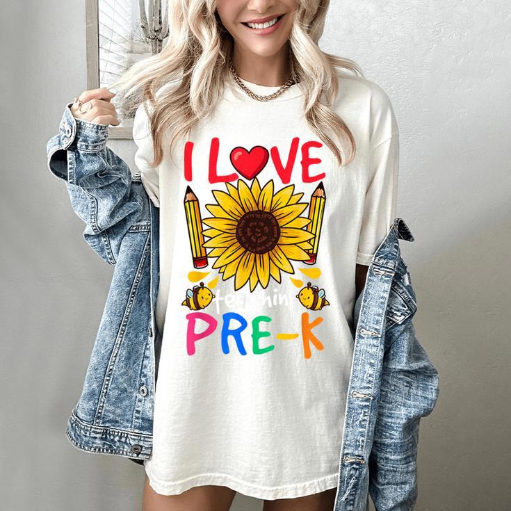 Pre School Teacher Pre-K Teacher Women's Comfort Colors T-Shirt Pre School Teacher Pre-K Teacher Women's Comfort Colors T-Shirt