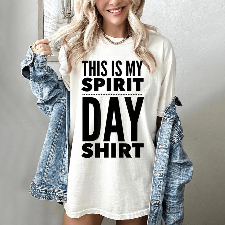School Teacher Spirit Day Costume For Men Women Women's Comfort Colors T-Shirt School Teacher Spirit Day Costume For Men Women Women's Comfort Colors T-Shirt