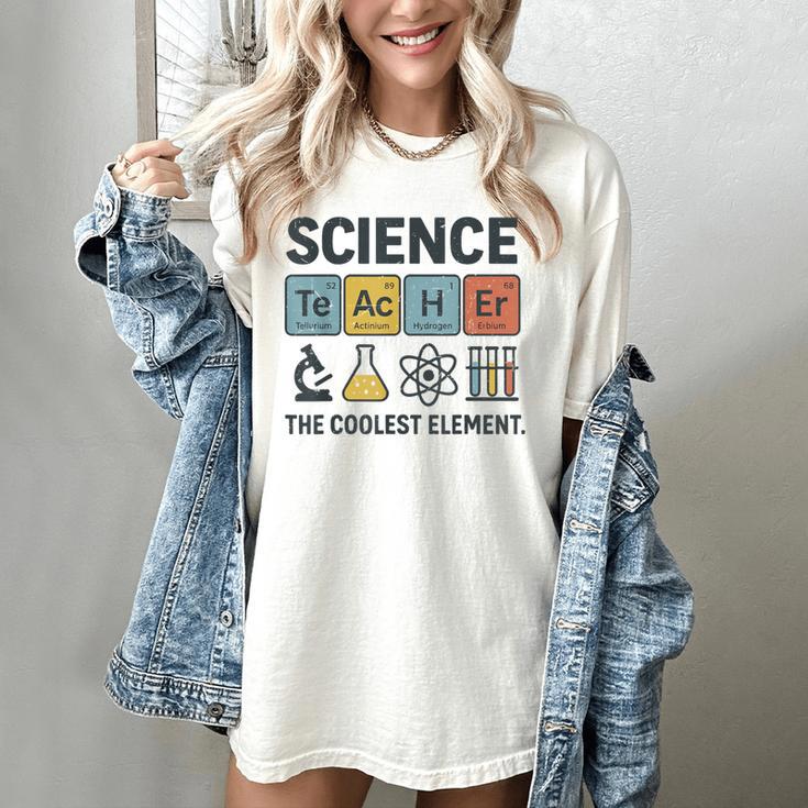 Science Teacher Periodic Table Jokes Chemistry Pun Women's Comfort Colors T-Shirt