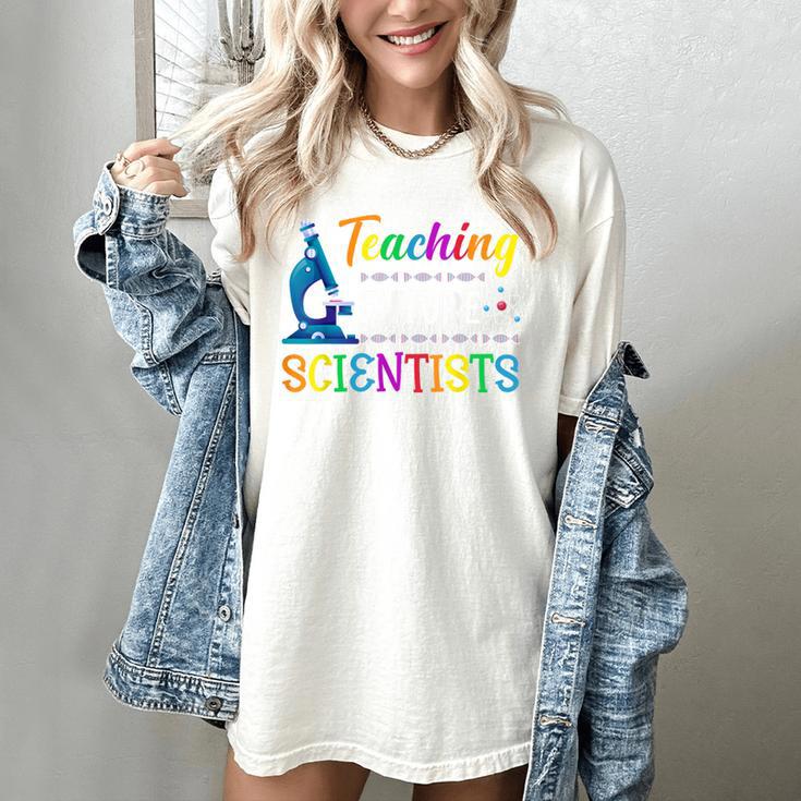 Science Teacher Teaching Future Scientists School Instructor Women's Comfort Colors T-Shirt Science Teacher Teaching Future Scientists School Instructor Women's Comfort Colors T-Shirt