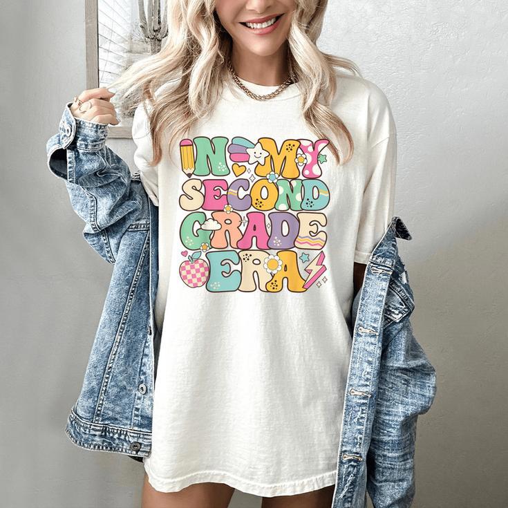 In My Second Grade Era Girl Back To School 2nd Grade Teacher Women's Comfort Colors T-Shirt In My Second Grade Era Girl Back To School 2nd Grade Teacher Women's Comfort Colors T-Shirt