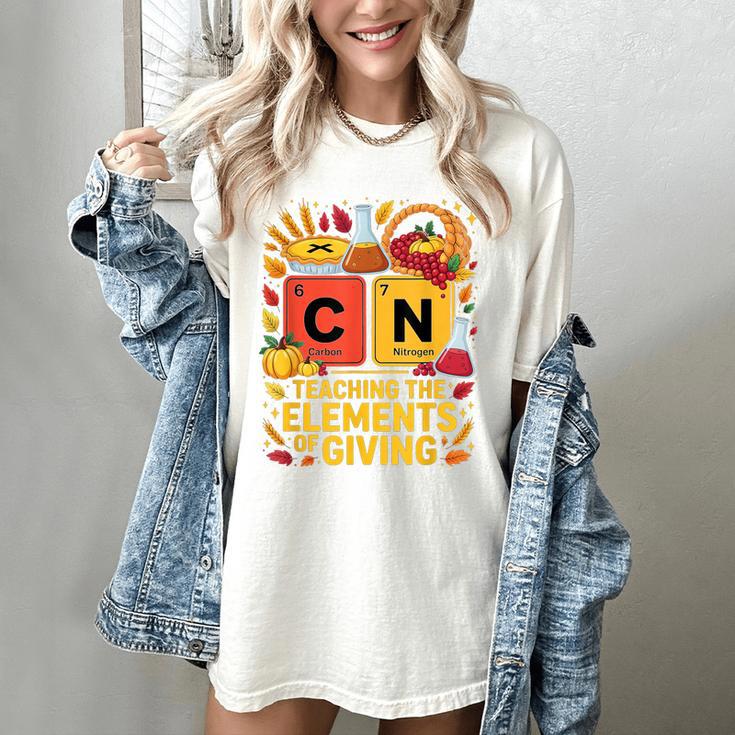 Thanksgiving 67 Meme Science Teacher Periodic Table Women Women's Comfort Colors T-Shirt Thanksgiving 67 Meme Science Teacher Periodic Table Women Women's Comfort Colors T-Shirt