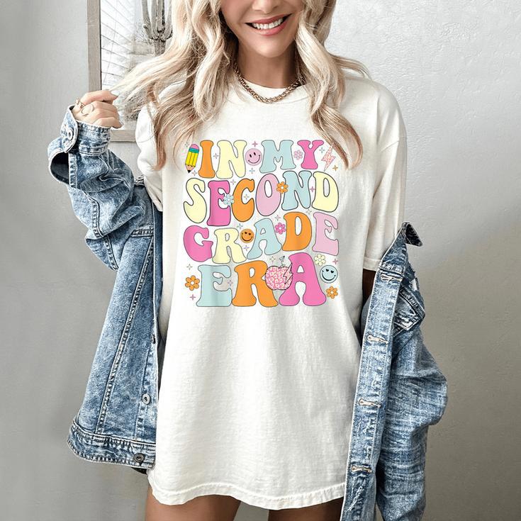 In My Second Grade Era 2nd Grade Girl Teacher Back To School Women's Comfort Colors T-Shirt