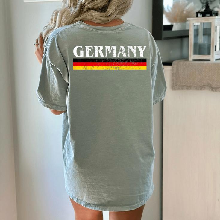 Germany Vintage Women's Comfort Colors T-Shirt Back Print