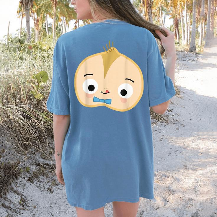 Good Egg Teacher Halloween Costume Group The Cool Bean Women's Comfort Colors T-Shirt Back Print