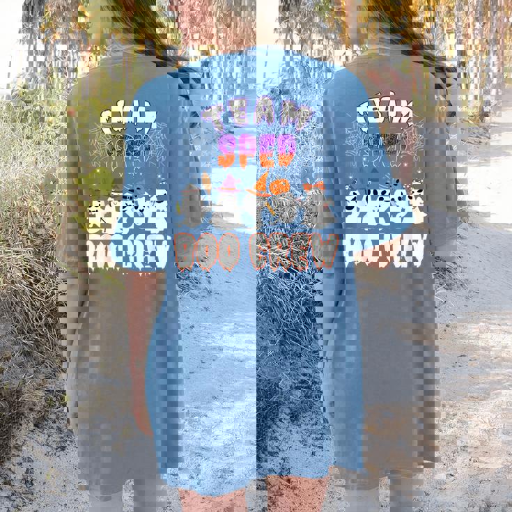 Halloween Costume Team SPED Teacher Special Education Women&#x27;s Comfort Colors T-Shirt Back Print