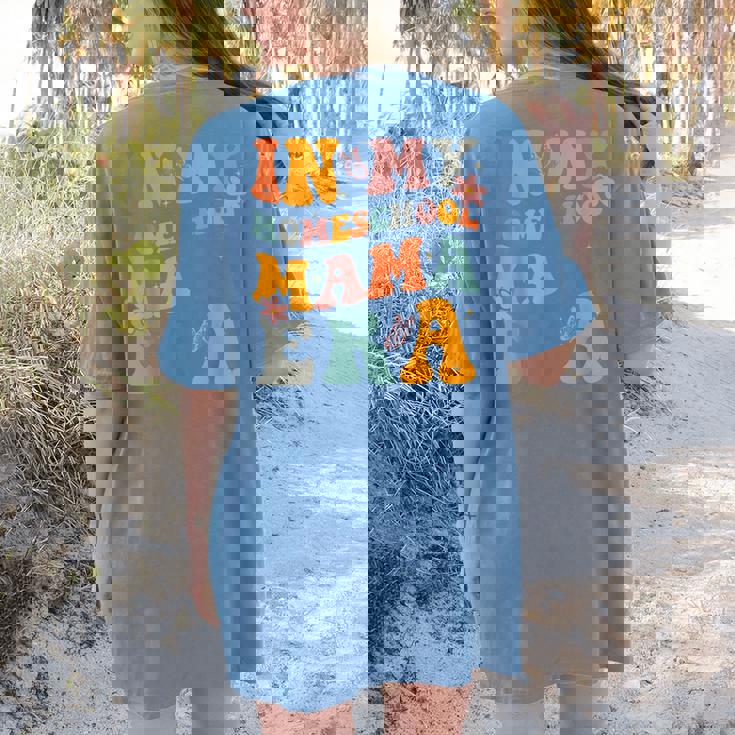 In My Homeschool Mama Era Mom Teacher Women&#x27;s Comfort Colors T-Shirt Back Print