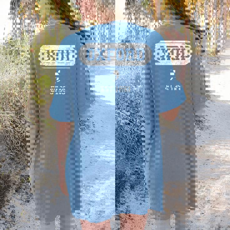 Oxford Comma English Teacher Shirt T-Shirt Women&#x27;s Comfort Colors T-Shirt Back Print