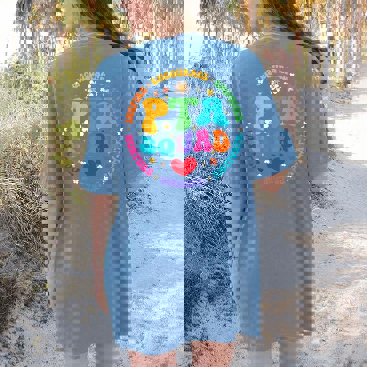 Parents Teacher Association Team Supporter PTA Squad For Men Women Girls Kids Women&#x27;s Comfort Colors T-Shirt Back Print