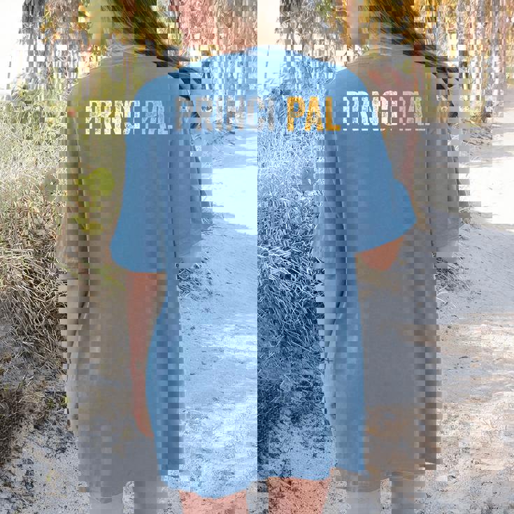 Principal School Teacher Friend Men Women Women&#x27;s Comfort Colors T-Shirt Back Print