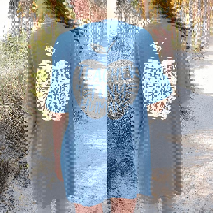 Teacher Of Tiny Humans Preschool Kindergarten Teacher Women&#x27;s Comfort Colors T-Shirt Back Print