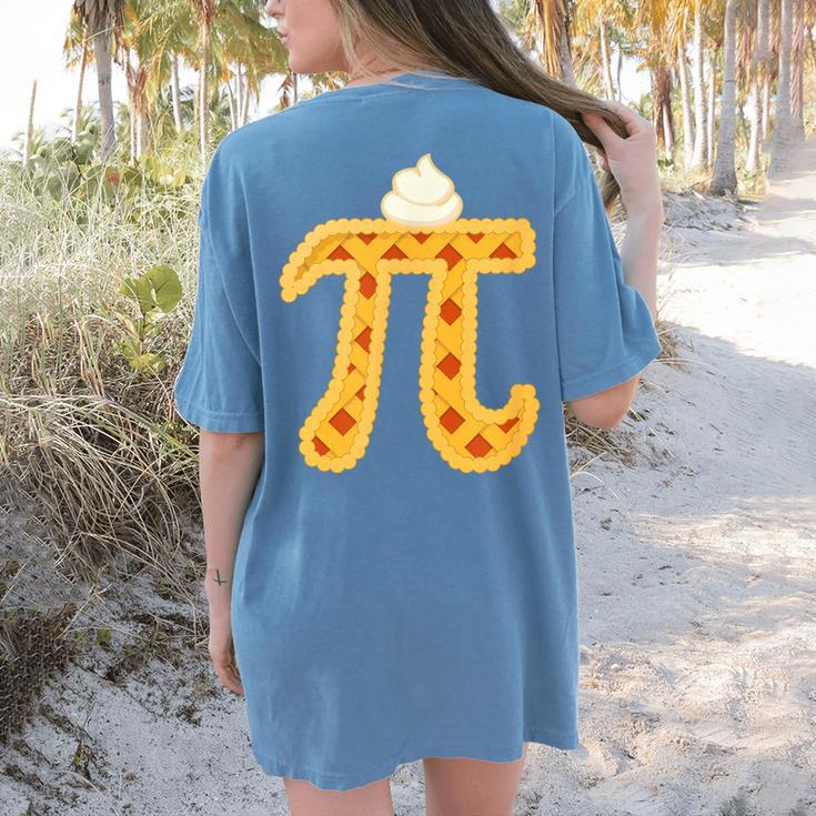 Apple Pi Pie Pun Math Teacher Pi Day 2020 Women's Comfort Colors T-Shirt Back Print Apple Pi Pie Pun Math Teacher Pi Day 2020 Women's Comfort Colors T-Shirt Back Print