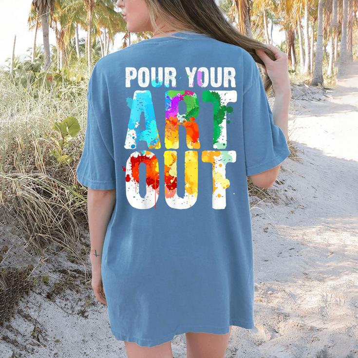 Cool Artist For Men Women Painter Art Teacher Paint Artists Women's Comfort Colors T-Shirt Back Print Cool Artist For Men Women Painter Art Teacher Paint Artists Women's Comfort Colors T-Shirt Back Print