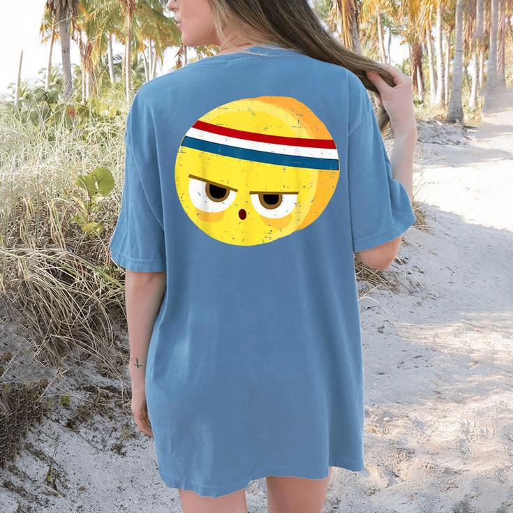 The Eggcellent Athlete Good Egg Teacher Halloween Food Group Women's Comfort Colors T-Shirt Back Print