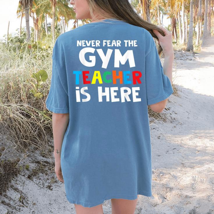 Gym Teacher Back To School Teacher Shirts For Men Women Girls Kids Women's Comfort Colors T-Shirt Back Print Gym Teacher Back To School Teacher Shirts For Men Women Girls Kids Women's Comfort Colors T-Shirt Back Print