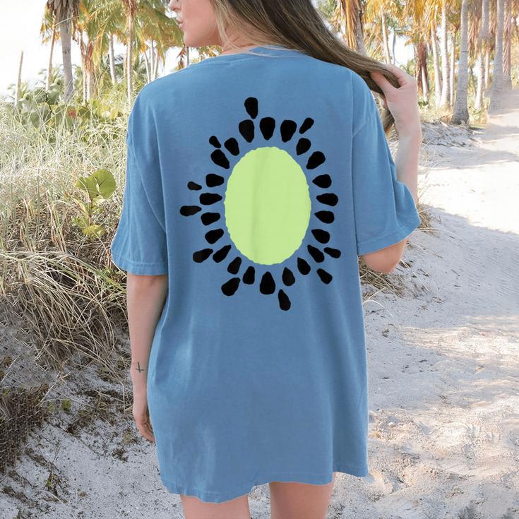 Kiwi Easy Costume Halloween Fruit Lover School Teacher Fun Women's Comfort Colors T-Shirt Back Print Kiwi Easy Costume Halloween Fruit Lover School Teacher Fun Women's Comfort Colors T-Shirt Back Print