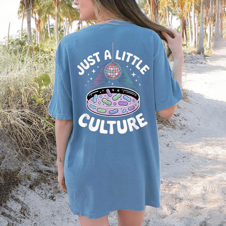Microbiology Lab Love Culture Biology Teacher Lab Tech Women's Comfort Colors T-Shirt Back Print Microbiology Lab Love Culture Biology Teacher Lab Tech Women's Comfort Colors T-Shirt Back Print