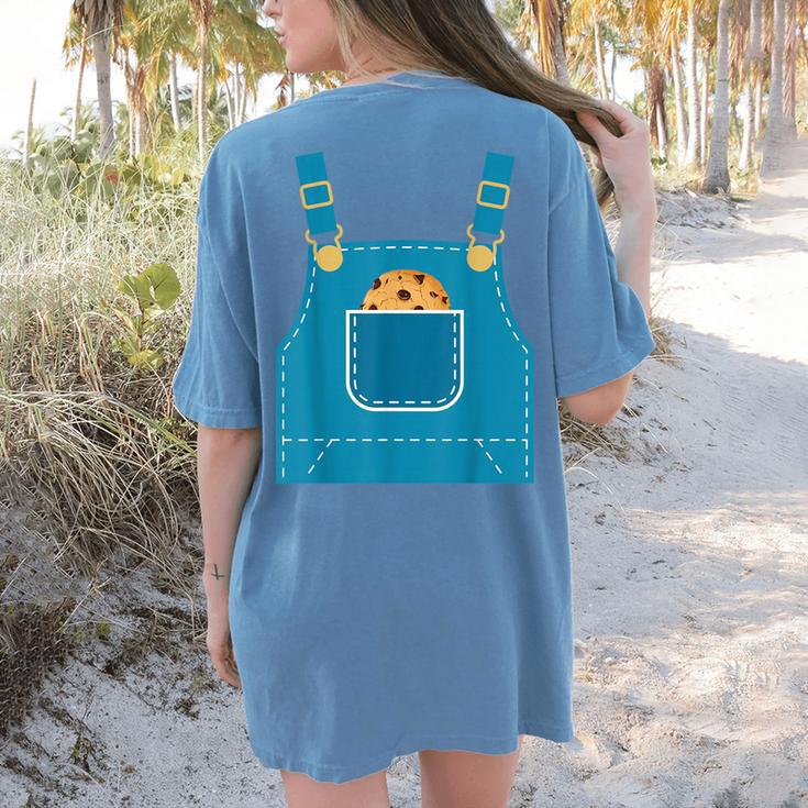 Mouse Halloween Costume Book Cookie Teacher Student Women's Comfort Colors T-Shirt Back Print