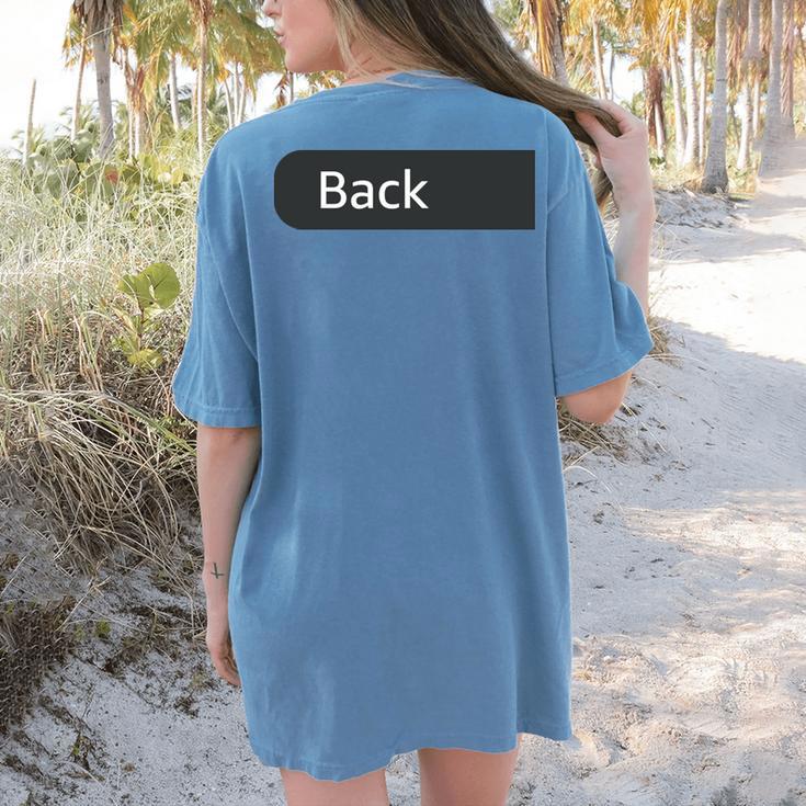 Retro ABCD Teacher Tour Kindergarten Teacher Back To School Women's Comfort Colors T-Shirt Back Print