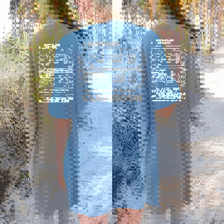 Science Fiction Future Teachers Union Protest RedforEd Shirt Men Women Kids Women&#x27;s Comfort Colors T-Shirt Back Print