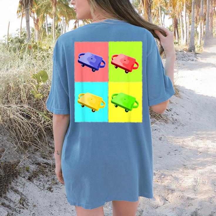 Scooter Physical Education PE Gym Teacher Women's Comfort Colors T-Shirt Back Print Scooter Physical Education PE Gym Teacher Women's Comfort Colors T-Shirt Back Print