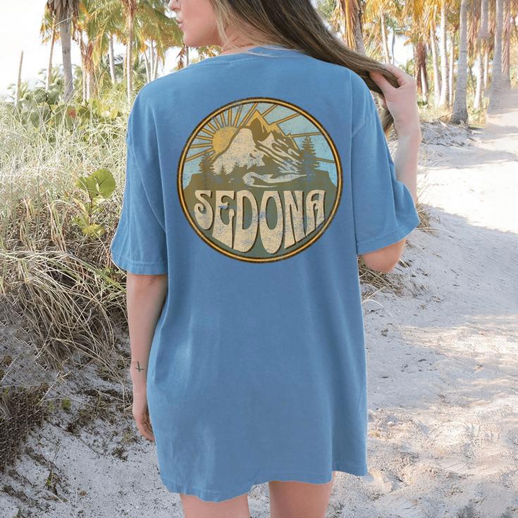 Sedona Arizona Nature Mountains Hiking Outdoors Women's Comfort Colors T-Shirt Back Print