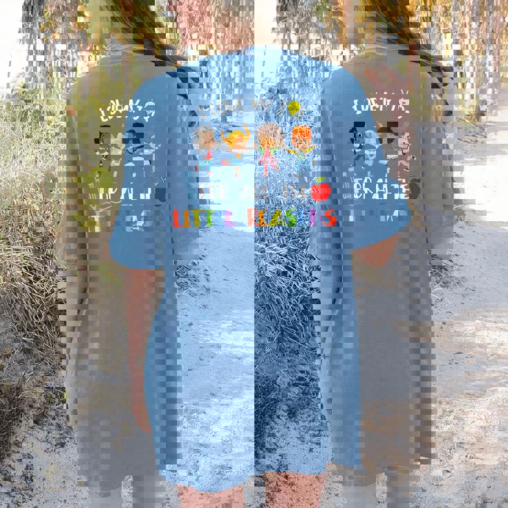 Teacher Shirt I Love My Job For All The Little Reasons Women&#x27;s Comfort Colors T-Shirt Back Print