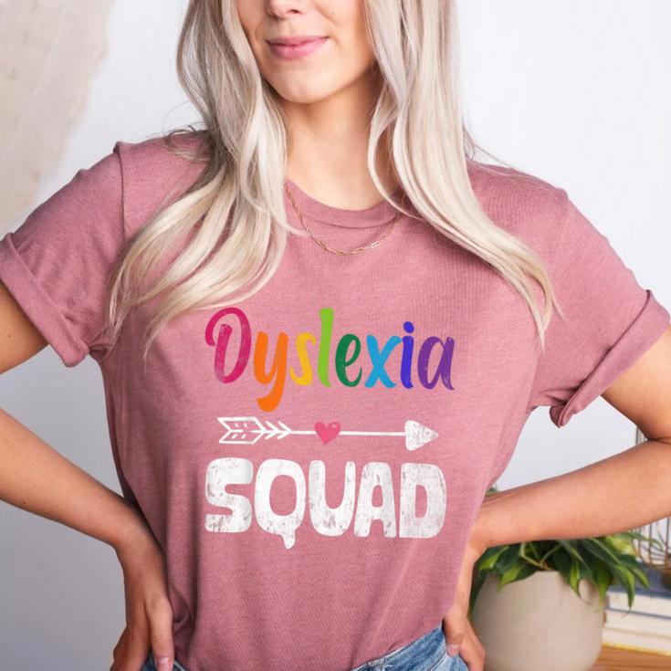 Dyslexia Awareness Month Dyslexia Teacher Therapist Women's Heather T-Shirt