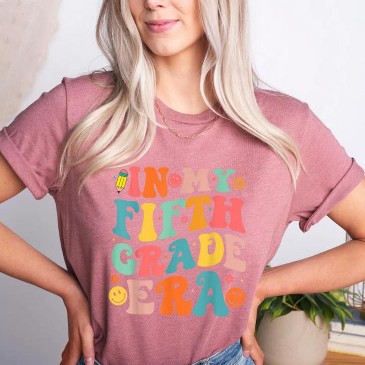 In My Fifth Grade Era 5th Grade Teacher Back To School Women's Heather T-Shirt