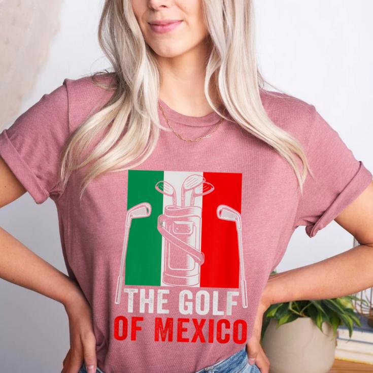 The Golf Of Mexico Golf Player Golf Teacher Golfer For Men Women Women's Heather T-Shirt
