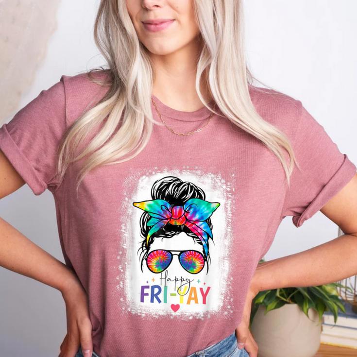 Happy Fri-Yay Friday Teacher Life Happy Friday Women's Heather T-Shirt
