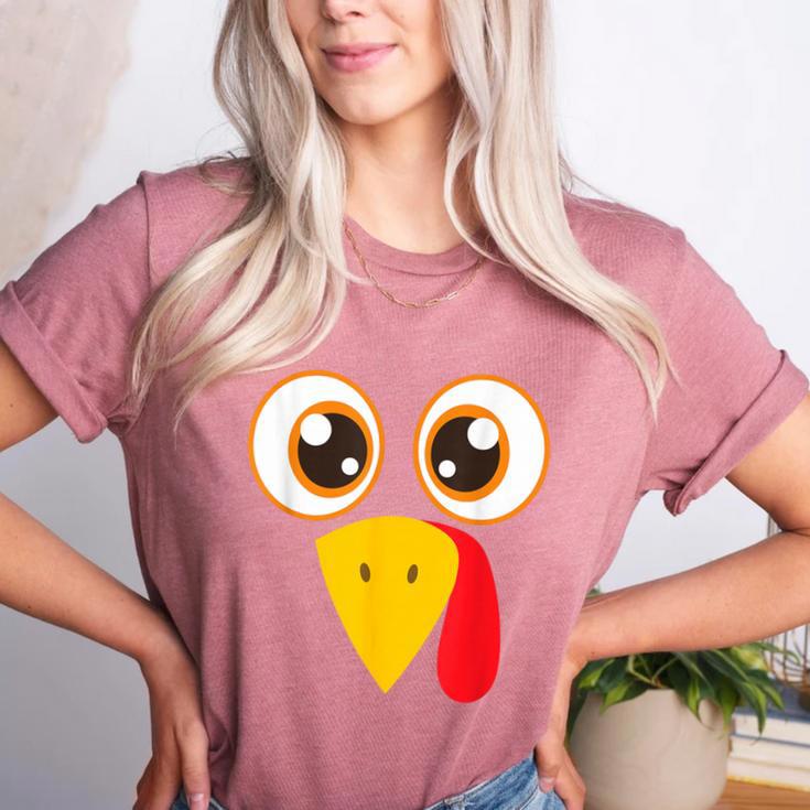 Hilarious Turkey Halloween Thanksgiving Teacher Nurse Women's Heather T-Shirt