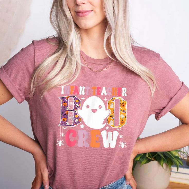 Infant Teacher Boo Crew Halloween Costume Women's Heather T-Shirt