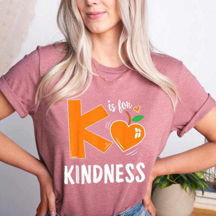 Matching Unity Day Orange Teacher Kindness Antibulliyng 2023 For Men Women Kids Women's Heather T-Shirt