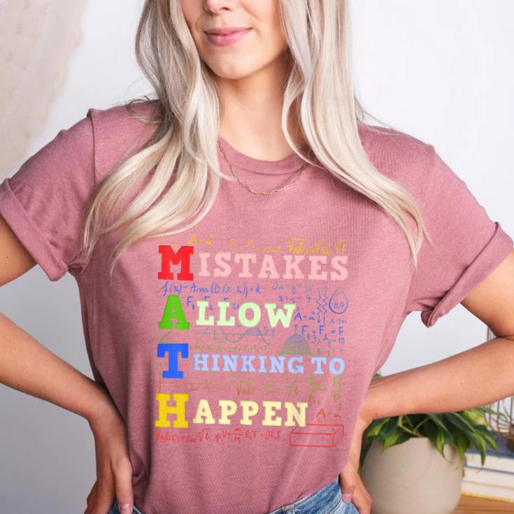 Math Teacher Math Student Mathematics Women's Heather T-Shirt