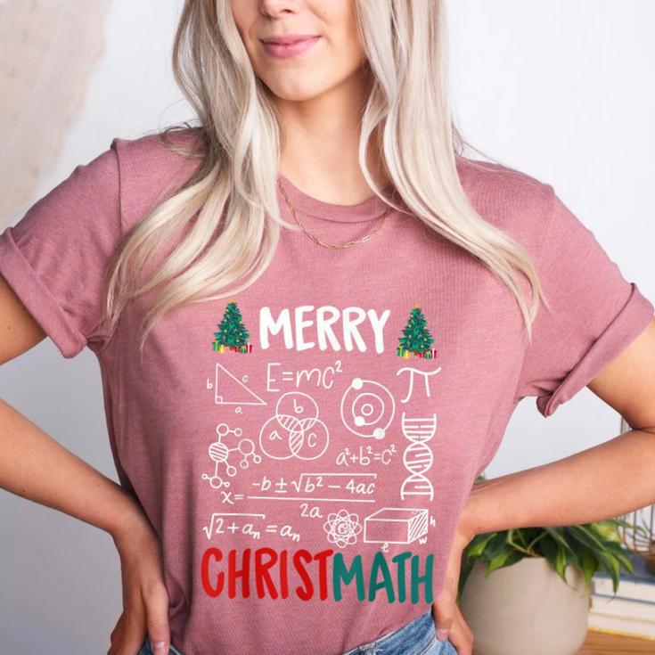 Merry Christmath – Math Christmas For Math Teacher For Men Women Kids Women's Heather T-Shirt