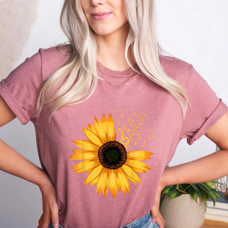 Music For Men Women Music Teacher Music Lover Women's Heather T-Shirt