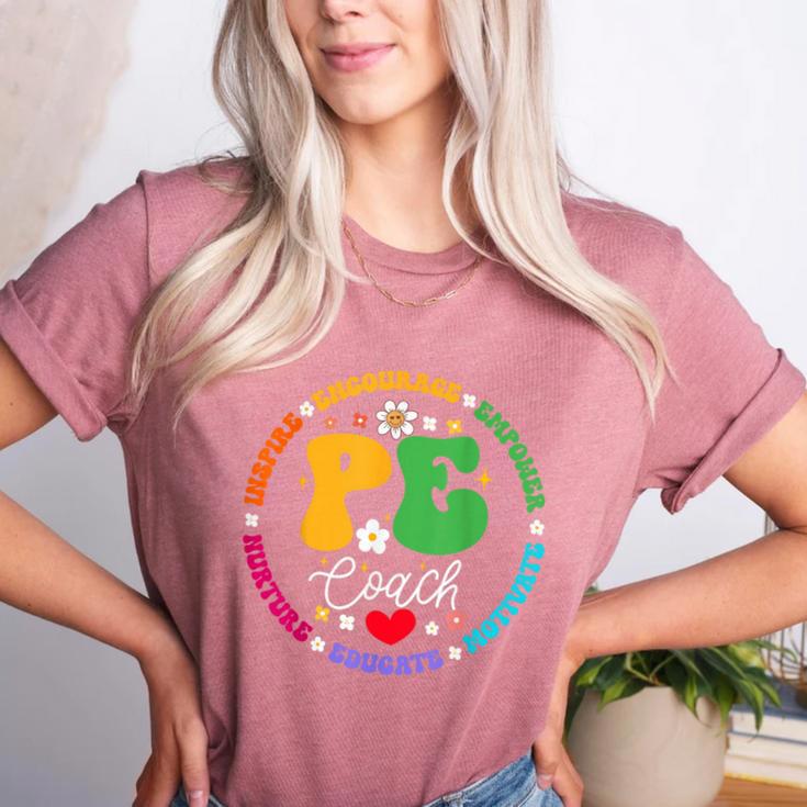 Physical Education PE Instructor Coach Teacher Gym Women's Heather T-Shirt