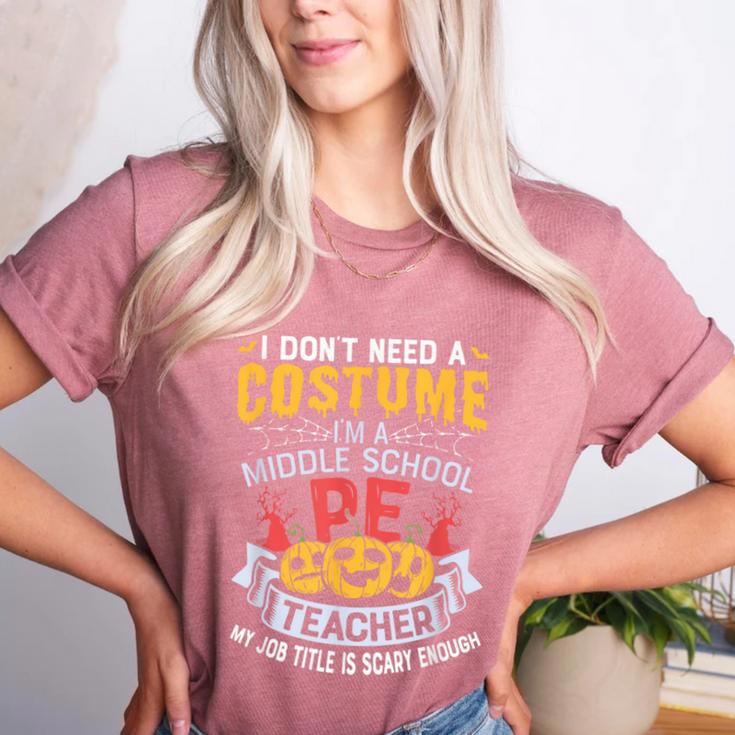 Physical Education School PE Teacher Halloween Costume Men Women Women's Heather T-Shirt