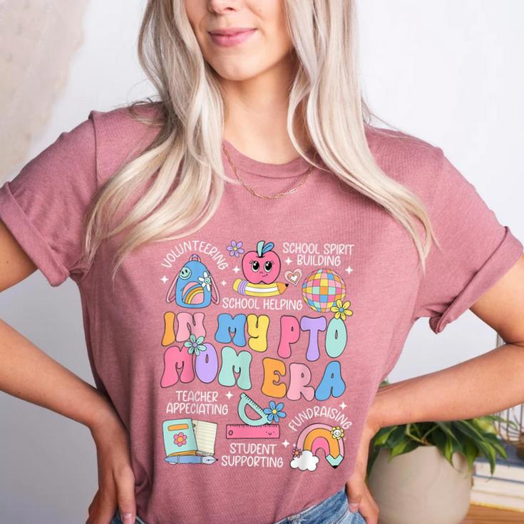 In My PTO Mom Parent Teacher Organization Back To School Women's Heather T-Shirt