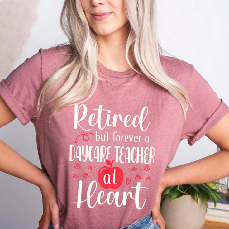 Retired Daycare Teacher Retirement For Daycare Teacher Women's Heather T-Shirt