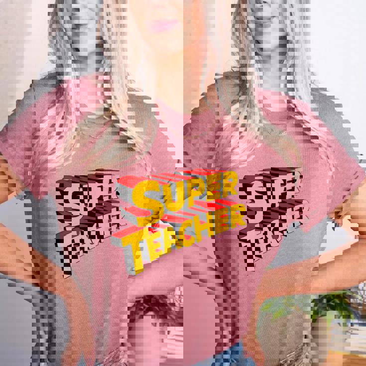 Super Teacher SuperTeacher Women&#x27;s Heather T-Shirt