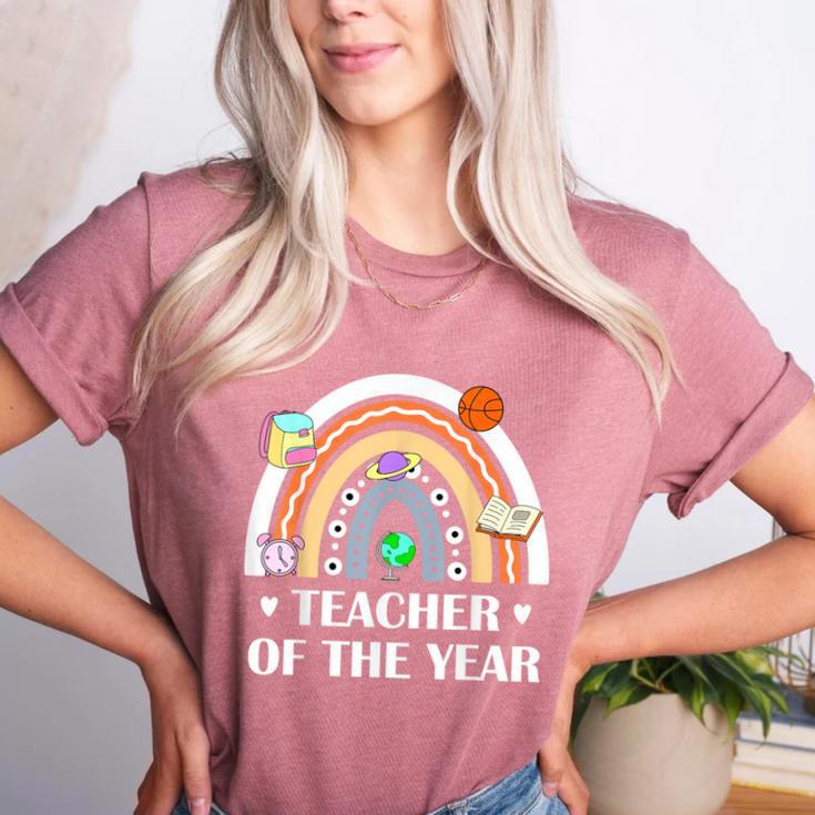 Teacher Of The Year Best Teacher Ever Men Women Women's Heather T-Shirt