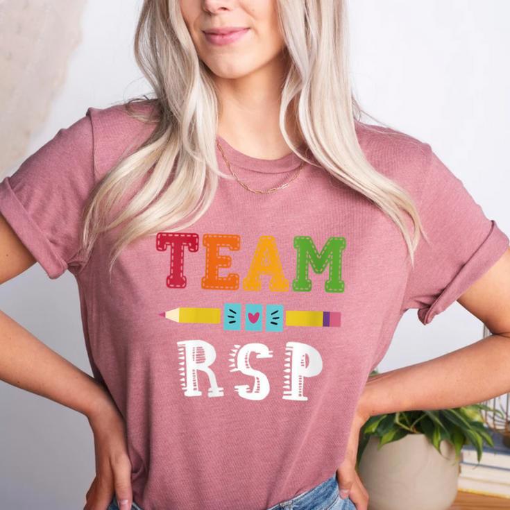Team RSP RSP Teacher Kindergarten Teacher Women's Heather T-Shirt