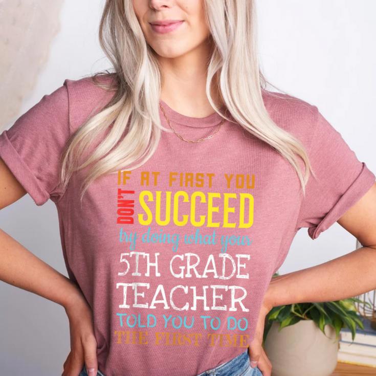 5th Grade Teacher Appreciation Women's Heather T-Shirt