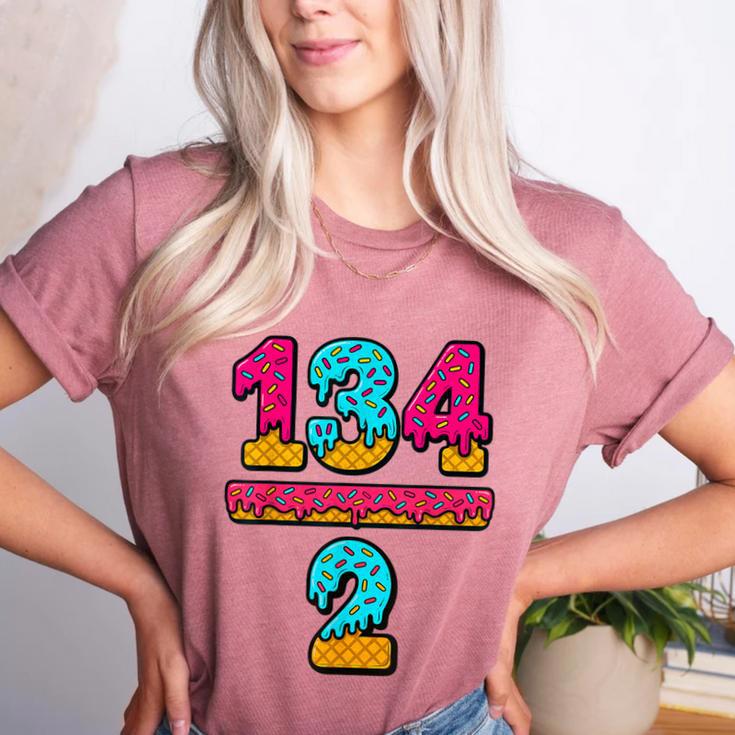 67 Ice Cream Drip Meme Division Math Teacher Gen Alpha Slang Women's Heather T-Shirt 67 Ice Cream Drip Meme Division Math Teacher Gen Alpha Slang Women's Heather T-Shirt